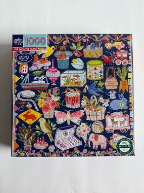 eeBoo puzzle - The cat and the yarn